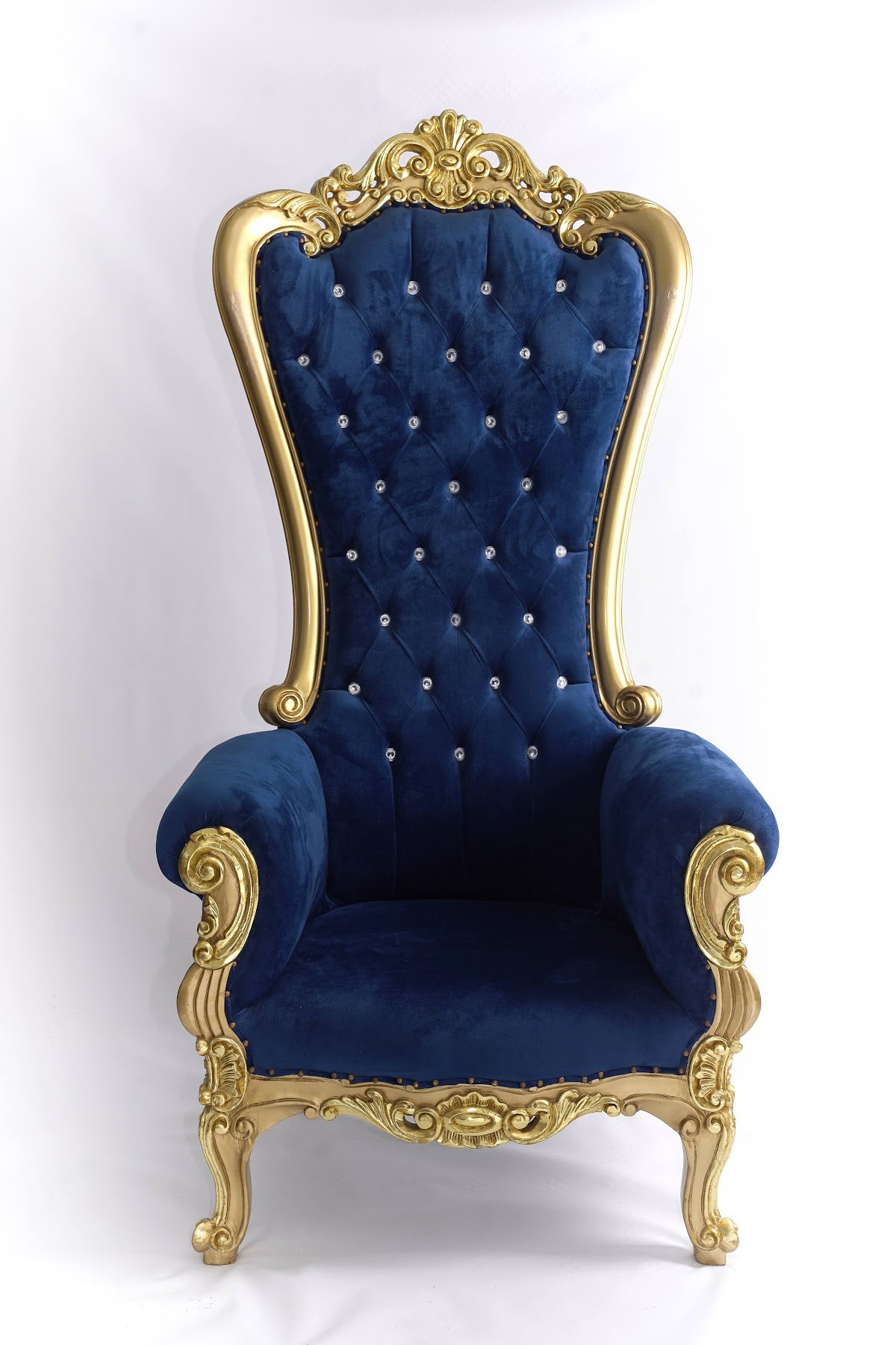 Nefertari Sapphire - Velvet Blue & Gold