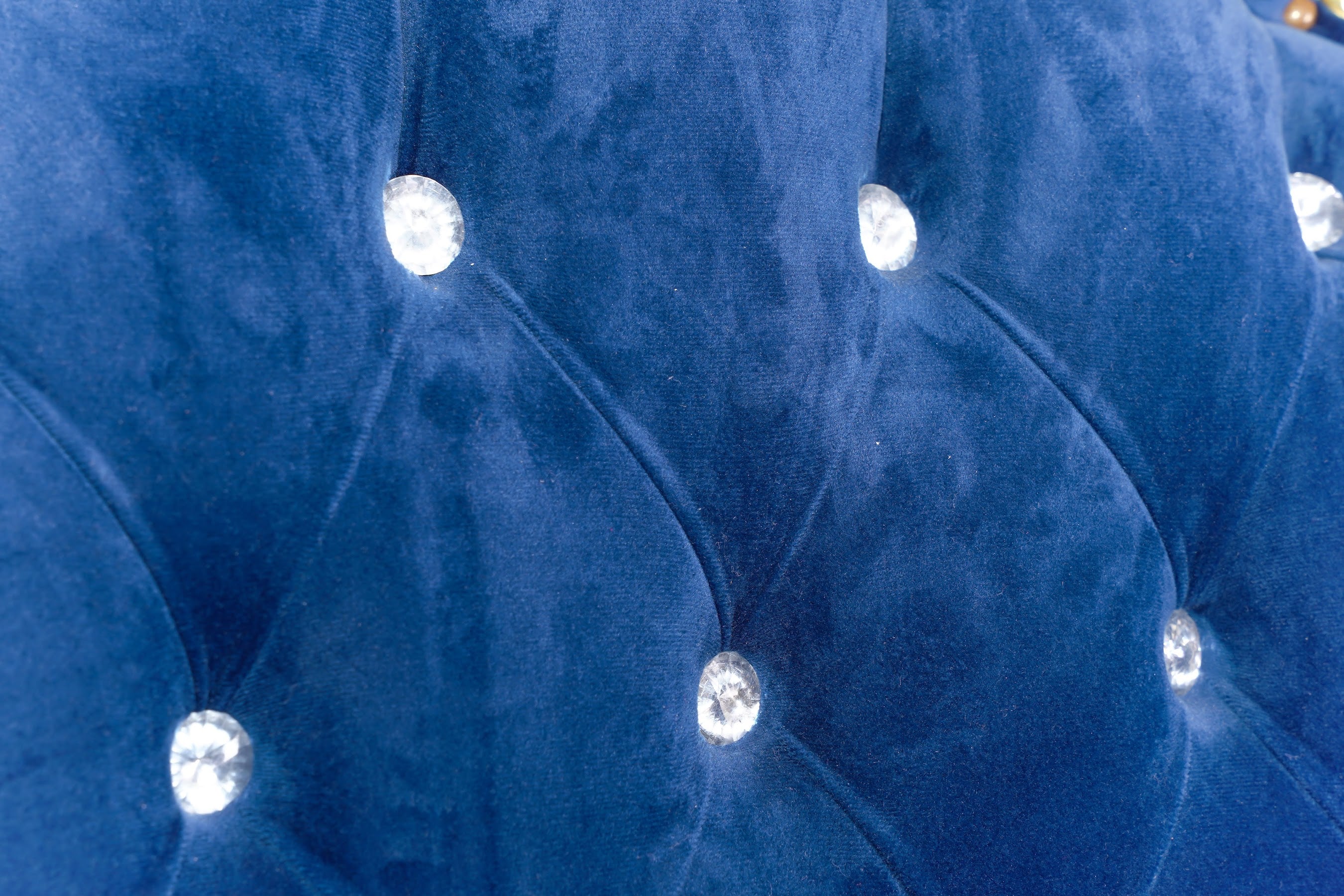 Nefertari Sapphire - Velvet Blue & Gold