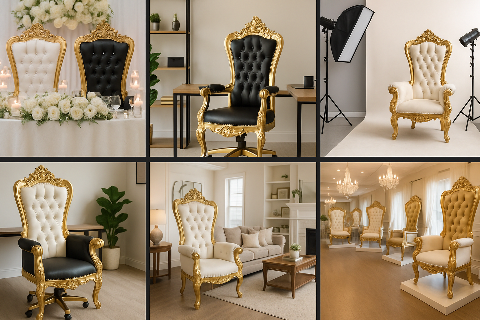5 Ways to Style Your Throne Chair: From Weddings to Home Decor