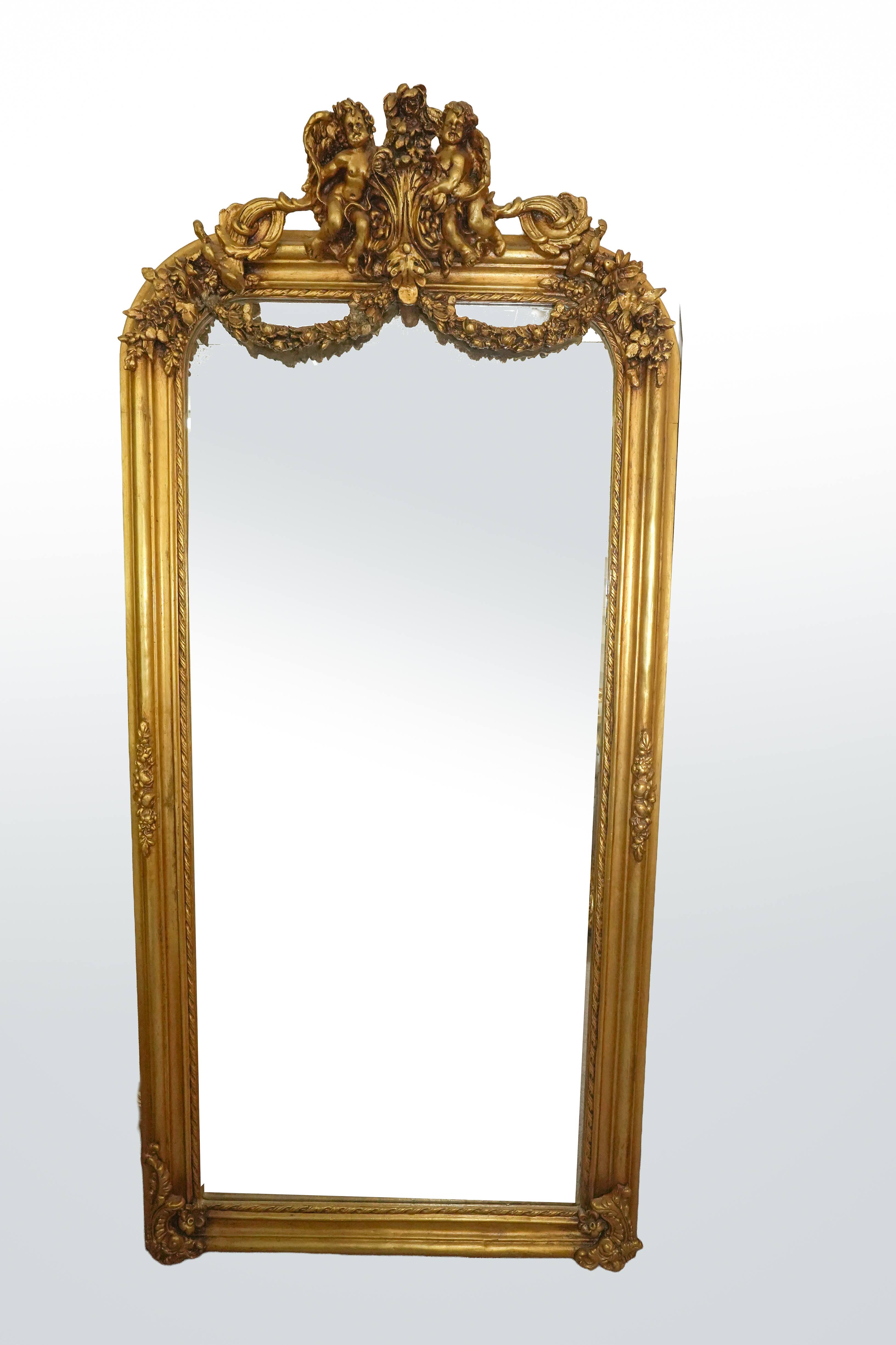 Eternal Flame Mirror – Golden Arch [Medium]
