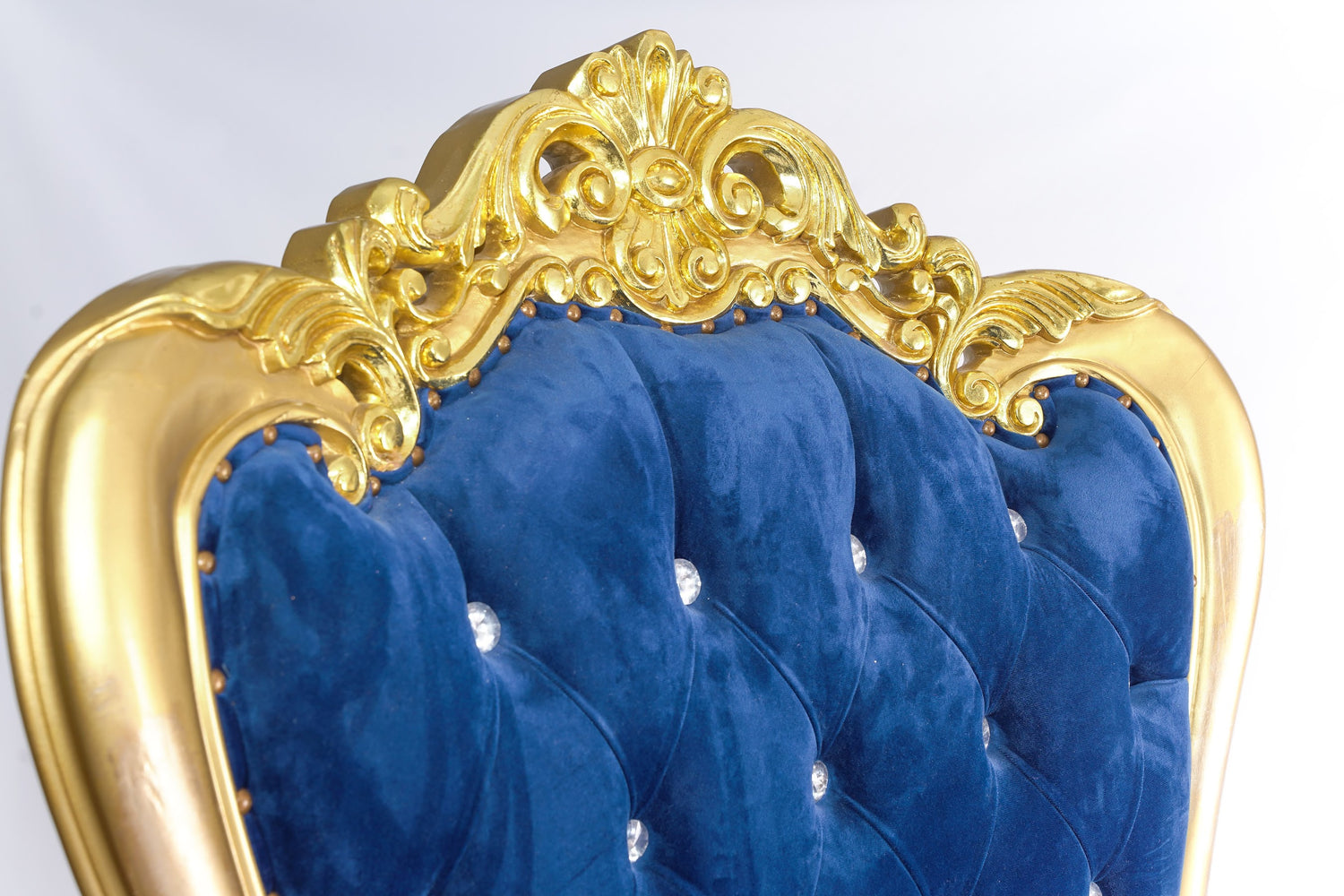 Nefertari Sapphire - Velvet Blue &amp; Gold